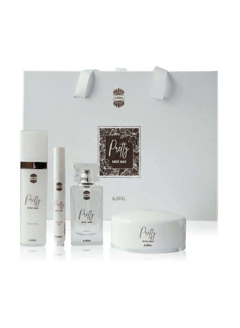 Ajmal Pretty Kit Misk Mak – Exclusive Long Lasting Fragrance Set - Image 1